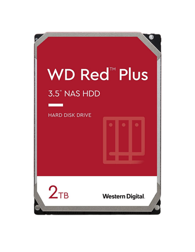 Unitate HDD Western Digital WD Red Plus, 3.5", 2 TB WD20EFPX