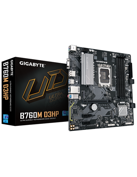 Placă de bază Gigabyte B760M D3HP, LGA1700, Intel B760, Micro-ATX
