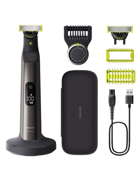 Trimmer pentru bărbați Philips QP6652/61, Crom Trimmer pentru bărbați Philips QP6652/61, Crom
