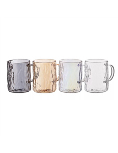 Set cupe Ardesto AR2626GM, 260 ml, 4 bucs, Multicolor