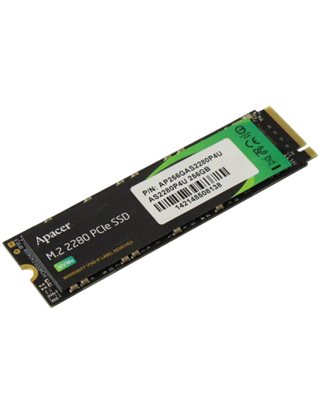 Накопитель SSD Apacer AS2280P4U, 256Гб, AP256GAS2280P4U-1