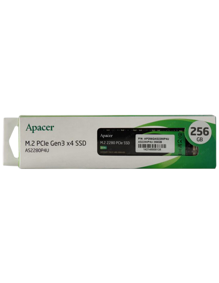 Накопитель SSD Apacer AS2280P4U, 256Гб, AP256GAS2280P4U-1