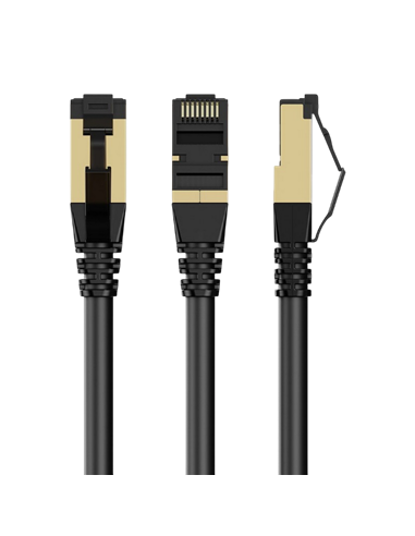 Patch cord Cablexpert PP8-LSZHCU-BK-2M, Cat8 S/FTP, 2m, Negru