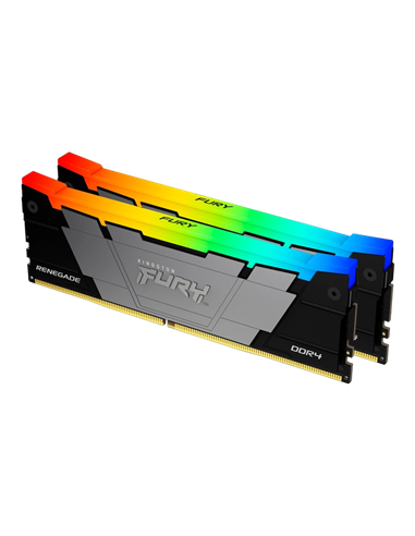 Memorie RAM Kingston FURY Renegade RGB, DDR4 SDRAM, 3200 MHz, 64GB, KF432C16RB2AK2/64
