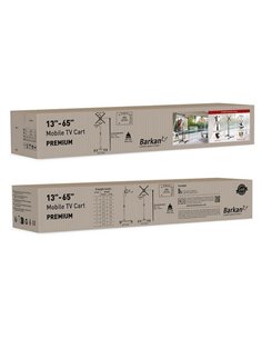 Наклонное настенное крепление BARKAN SW310H, Чёрный 2