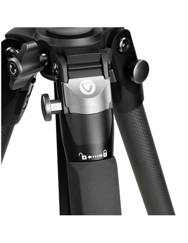 Штатив для видеокамер Vanguard VEO3 263CO, 2-плоскостная Панорамная видеоголовка, Чёрный