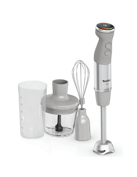 Blender de mână Tefal HB673B30, Gri