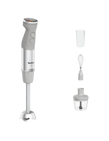 Blender de mână Tefal HB673B30, Gri