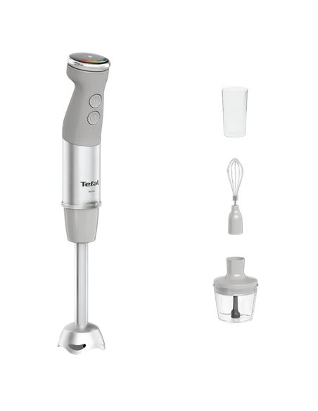 Blender de mână Tefal HB673B30, Gri