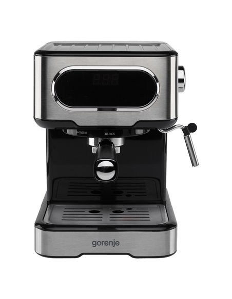 Cafetiera manuala Gorenje ESCM15DBK, 1100W, Argintiu Cafetiera manuala Gorenje ESCM15DBK, 1100W, Argintiu