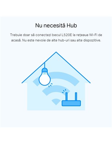 Умная лампочка TP-LINK Tapo L520E, E27, Белый