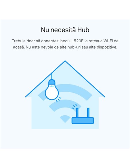 Умная лампочка TP-LINK Tapo L520E, E27, Белый Умная лампочка TP-LINK Tapo L520E, E27, Белый