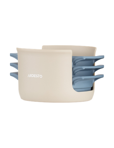 Яйцерезка Ardesto AR1052B, Серый | Синий