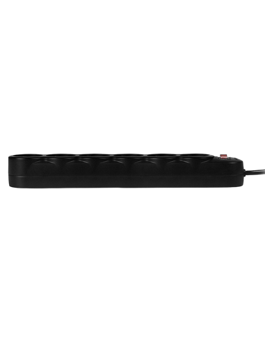 Сетевой фильтр SVEN SF-06E, 6 Розеток, 3м, Чёрный