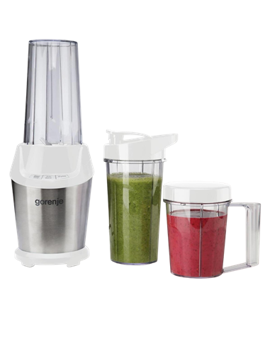 Blender staționar Gorenje BN1000E, Oțel Inoxidabil / Alb