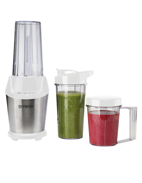 Blender staționar Gorenje BN1000E, Oțel Inoxidabil / Alb