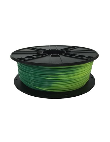 Нить для 3D-принтера Gembird 3DP-ABS1.75-01-BGYG, ABS, Зеленый | Желтый , 1.75 мм, 1 кг
