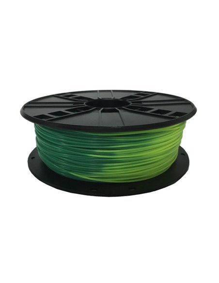 Filament pentru imprimantă 3D Gembird 3DP-ABS1.75-01-BGYG, ABS, Verde | Galben , 1.75 mm, 1 kg