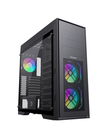 Компьютерный корпус Gamemax MASTER 2 BK, Full-Tower, Без блока питания, Чёрный