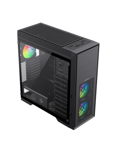 Carcasă PC Gamemax MASTER 2 BK, Full-Tower, Fără PSU, Negru