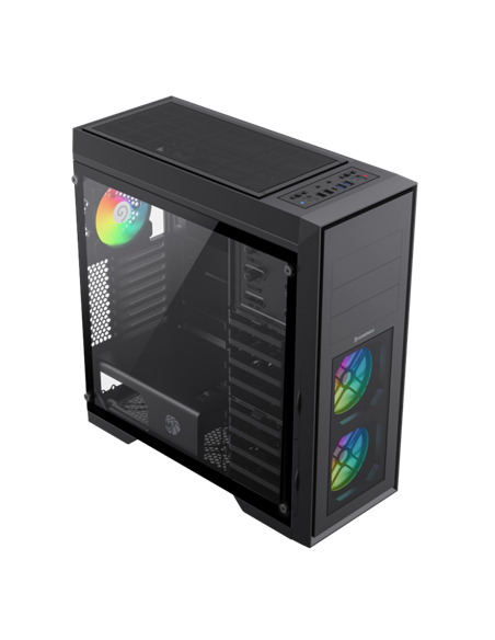 Carcasă PC Gamemax MASTER 2 BK, Full-Tower, Fără PSU, Negru