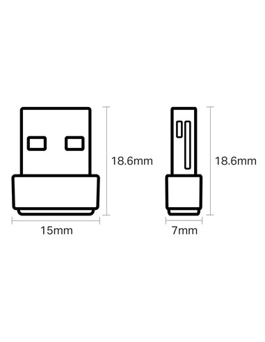 Adapter USB TP-LINK Archer T2U Nano