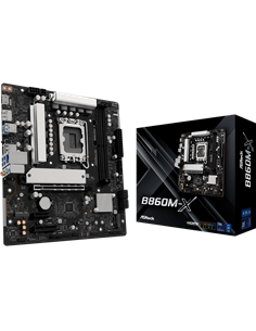 Материнская плата ASRock B860M-X, LGA1851, Intel B860, Micro-ATX
