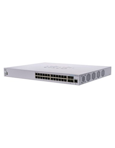Switch de rețea Cisco CBS350-24XS, 20x 10/100/1000/10000 Mbps, 4x SFP+