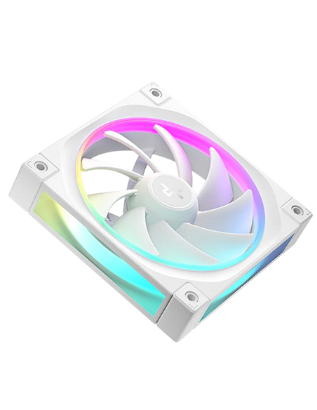 Ventilator PC Deepcool FL12 SE WH 3in1 kit, 120 mm