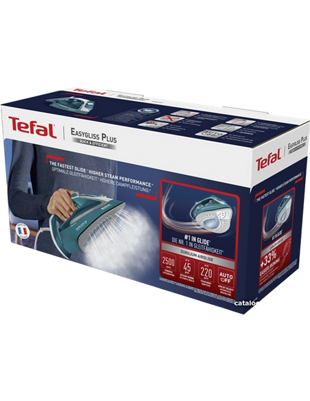 Утюг Tefal FV5737E0, 2500Вт, Бирюзовый Утюг Tefal FV5737E0, 2500Вт, Бирюзовый