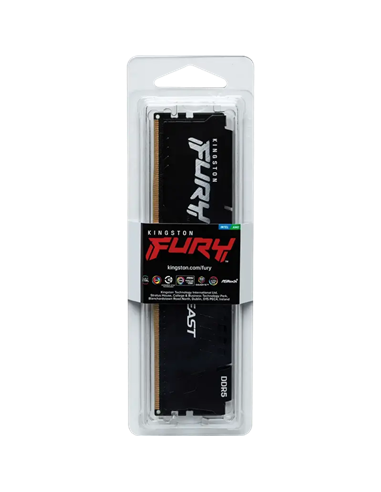 Оперативная память Kingston FURY Beast, DDR5 SDRAM, 6000 МГц, 32 ГБ, KF560C30BBE-32