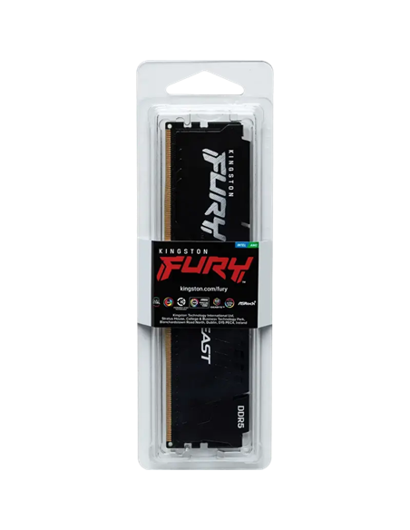 Оперативная память Kingston FURY Beast, DDR5 SDRAM, 6000 МГц, 32 ГБ, KF560C30BBE-32 Оперативная память Kingston FURY Beast, DDR5 SDRAM, 6000 МГц, 32 ГБ, KF560C30BBE-32