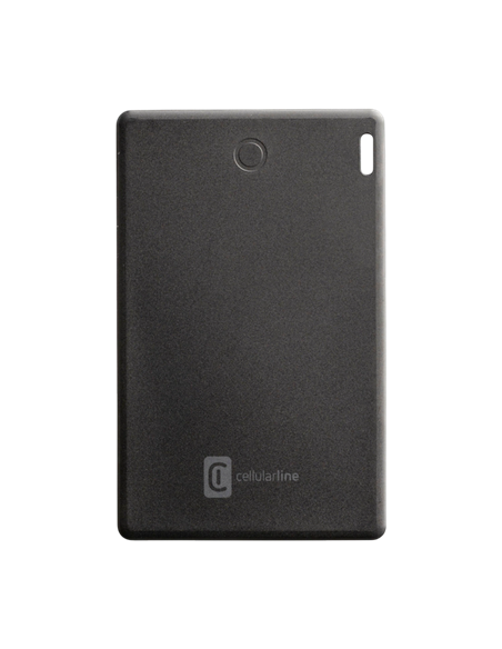 Tracker inteligent Cellularline Tracy Card, Negru