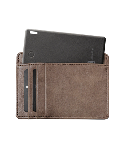 Tracker inteligent Cellularline Tracy Card, Negru