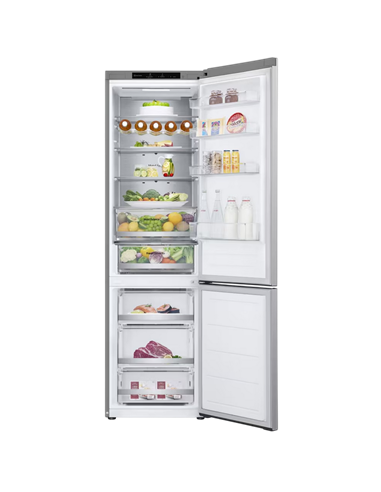 Холодильник LG GBV5240DPY, Нержавеющая сталь