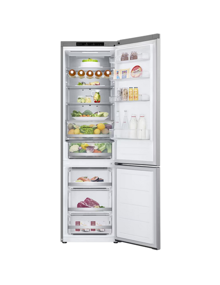 Холодильник LG GBV5240DPY, Нержавеющая сталь