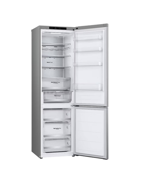 Холодильник LG GBV5240DPY, Нержавеющая сталь
