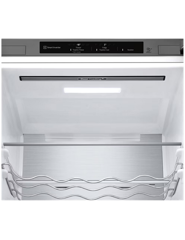Холодильник LG GBV5240DPY, Нержавеющая сталь