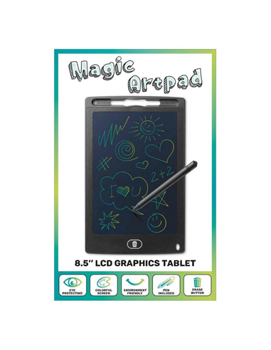 Tabletă Grafică Cellularline LCD Writing Tablet 8.5", Negru