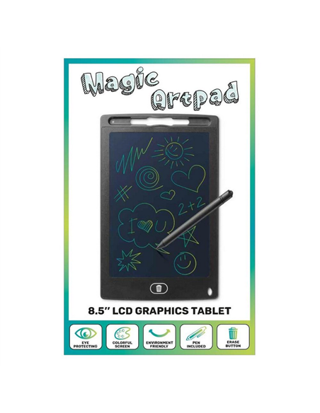 Tabletă Grafică Cellularline LCD Writing Tablet 8.5", Negru