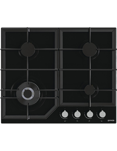 Газовая варочная панель Gorenje GTW 641 KB, Чёрный