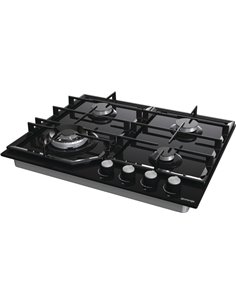 Газовая варочная панель Gorenje GTW 641 KB, Чёрный 2
