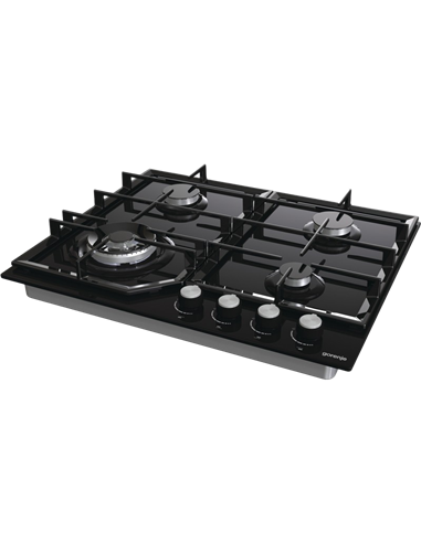 Газовая варочная панель Gorenje GTW 641 KB, Чёрный