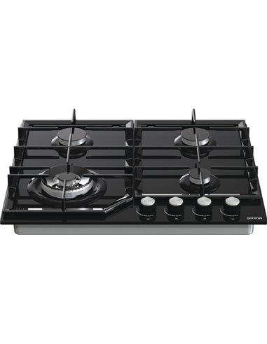 Газовая варочная панель Gorenje GTW 641 KB, Чёрный
