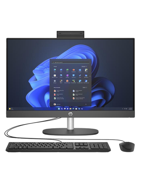 Computer All-in-One HP ProOne 240 G10, 24", Intel Core i5-1334U, 8GB/512GB, Negru