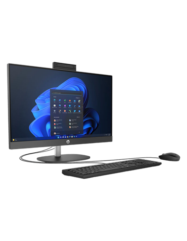 Computer All-in-One HP ProOne 240 G10, 24", Intel Core i5-1334U, 8GB/512GB, Negru