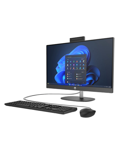 Computer All-in-One HP ProOne 240 G10, 24", Intel Core i5-1334U, 8GB/512GB, Negru