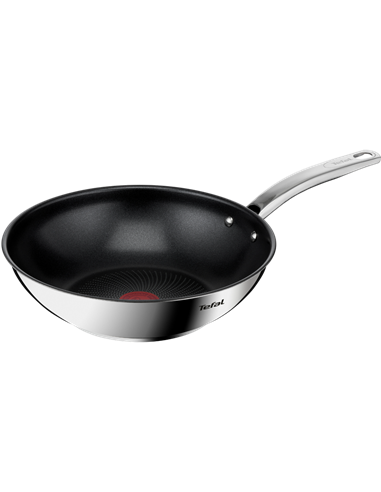 Сковорода WOK Tefal B8171944, 3,6л, 28см, Нержавеющая сталь