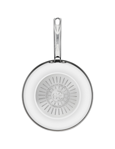 Tigaie WOK Tefal B8171944, 3,6L, 28cm, Oțel inoxidabil