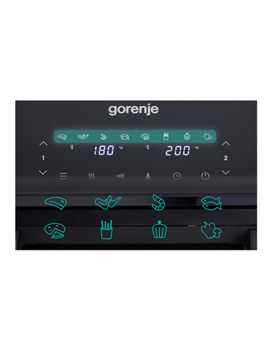 Мультипечь Gorenje AF2700BP, Чёрный